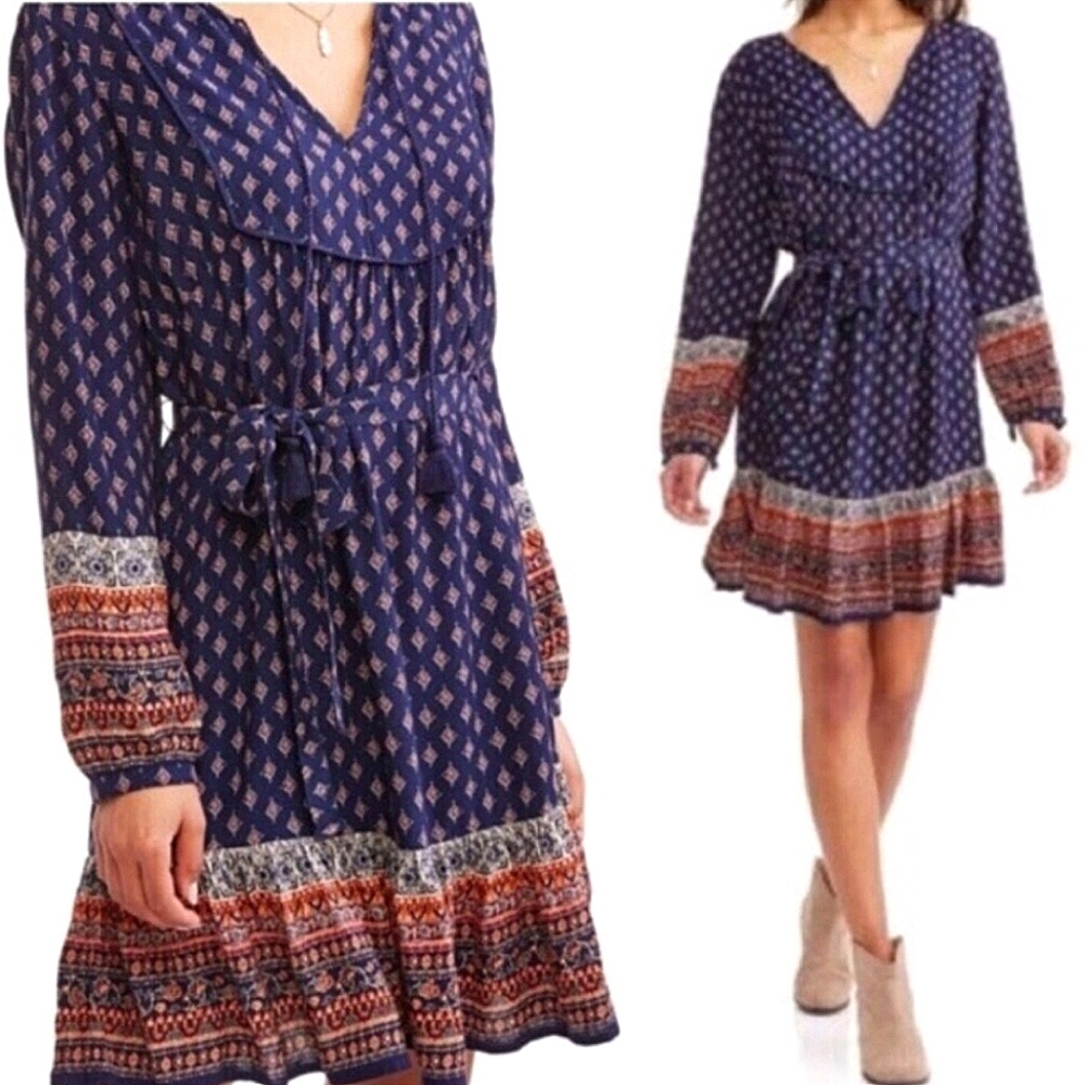 🌤️Time&Tru XXL, Flowy Boho Dress